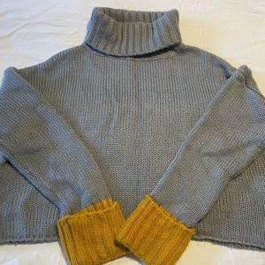 Cozy cropped sweater